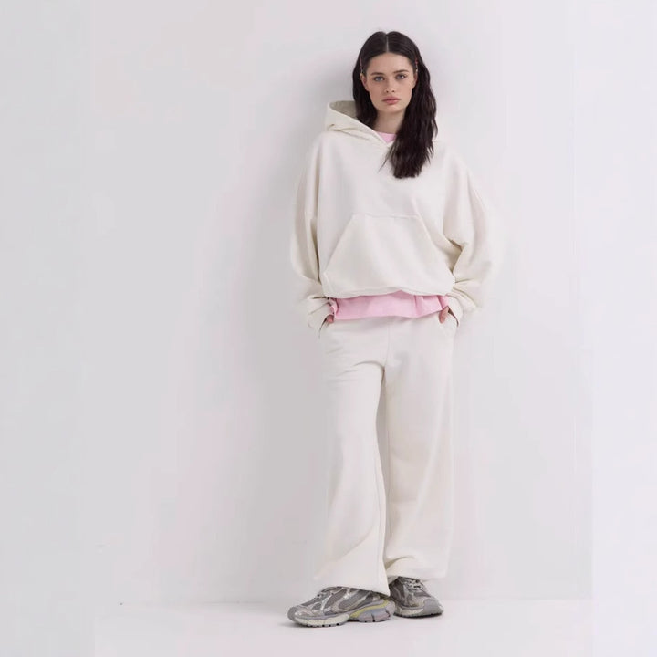Damer oversize hoodie- och pösbyxa-set Mirla-Eva Jonsson