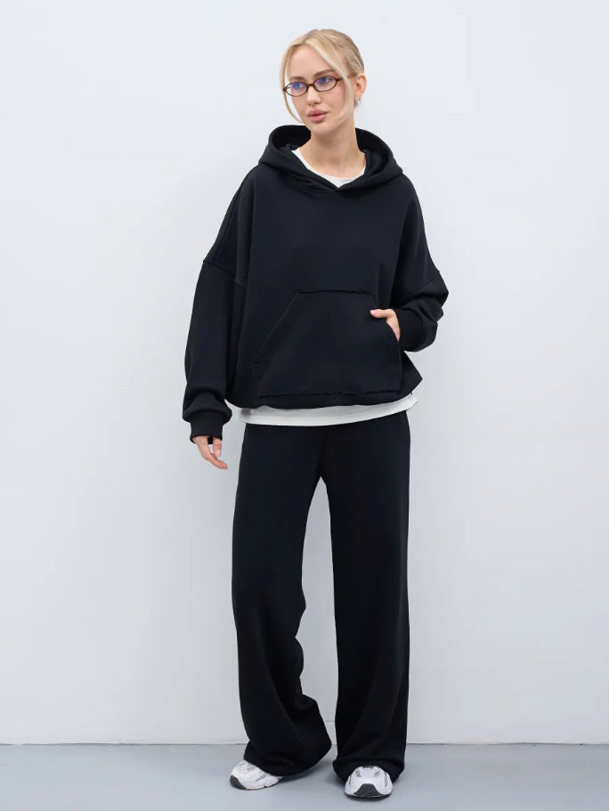 Damer oversize hoodie- och pösbyxa-set Mirla-Eva Jonsson