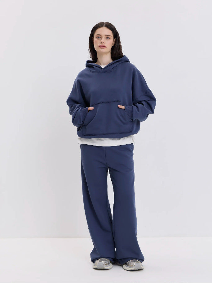 Damer oversize hoodie- och pösbyxa-set Mirla-Eva Jonsson
