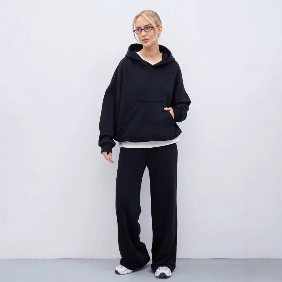 Damer oversize hoodie- och pösbyxa-set Mirla-Eva Jonsson