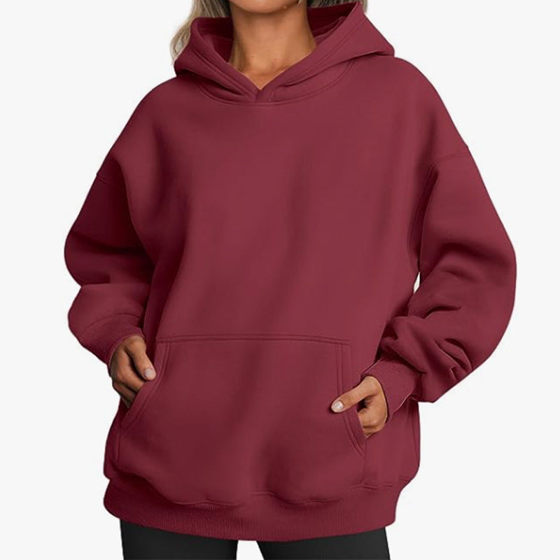 Damer översize hoodies med praktiska fickor och avslappnad passform Eva Jonsson-Eva Jonsson