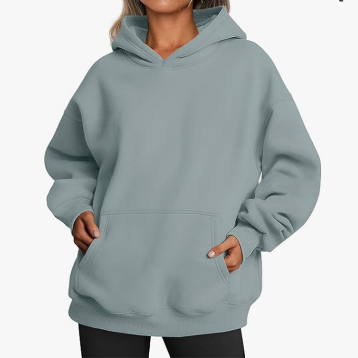 Damer översize hoodies med praktiska fickor och avslappnad passform Eva Jonsson-Eva Jonsson
