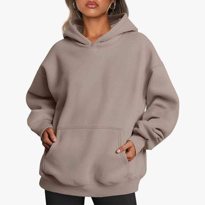 Damer översize hoodies med praktiska fickor och avslappnad passform Eva Jonsson-Eva Jonsson