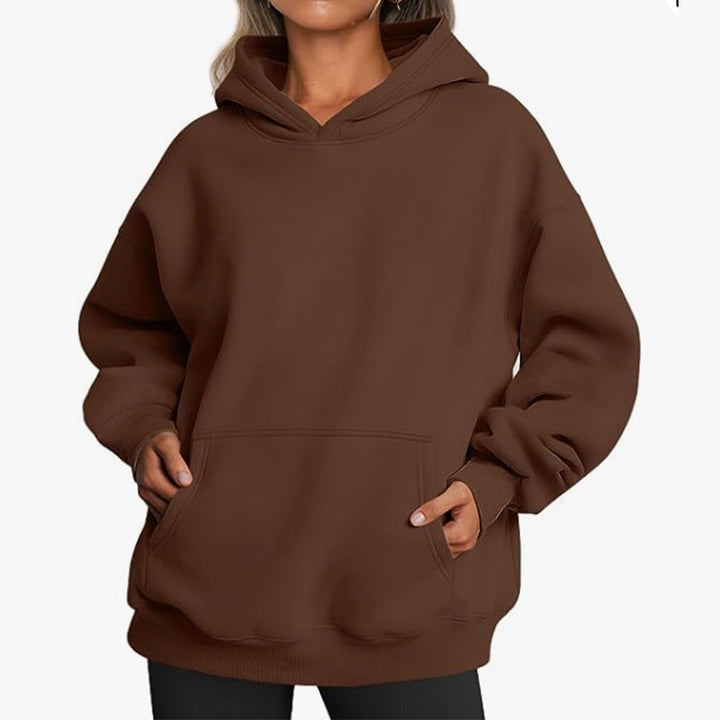 Damer översize hoodies med praktiska fickor och avslappnad passform Eva Jonsson-Eva Jonsson