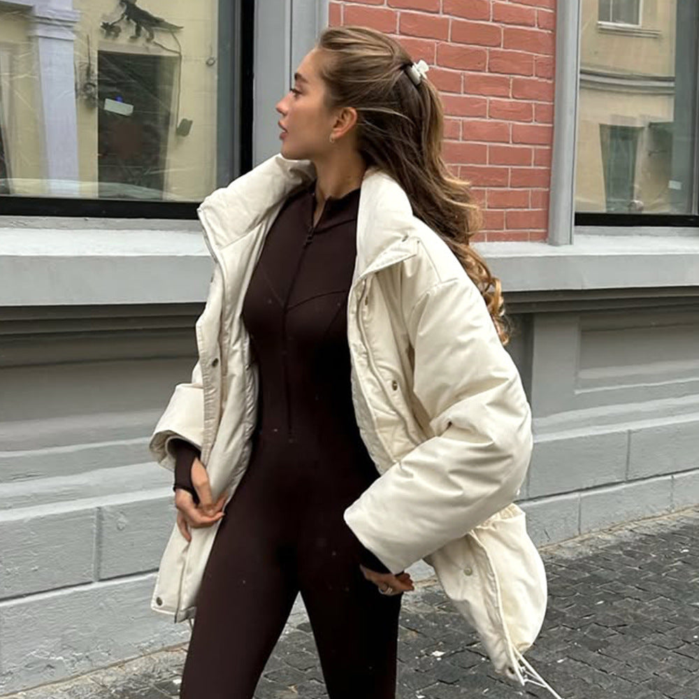 Damer översize quiltad jacka Mirla-Eva Jonsson