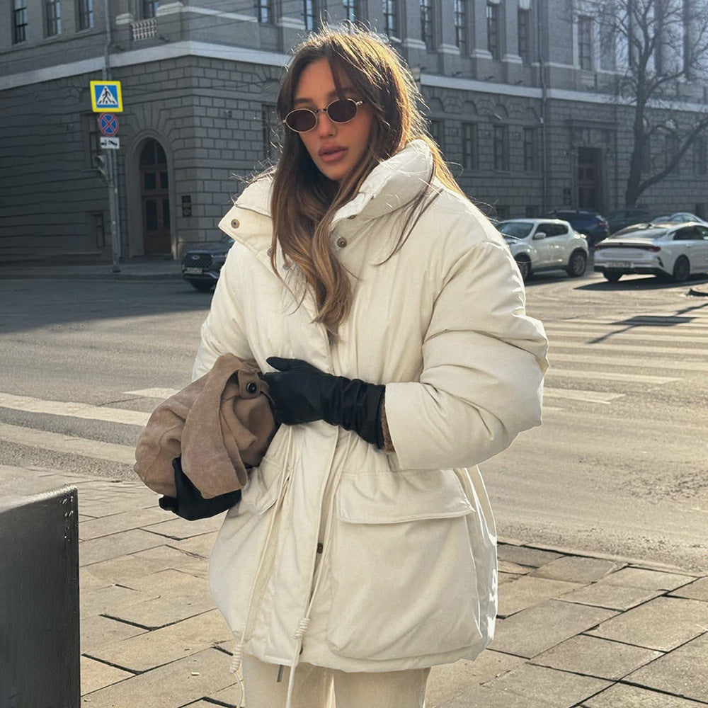 Damer översize quiltad jacka Mirla-Eva Jonsson