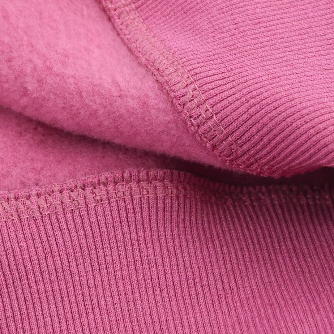 Damer oversize sweatshirt med iögonfallande text Mirla-Eva Jonsson