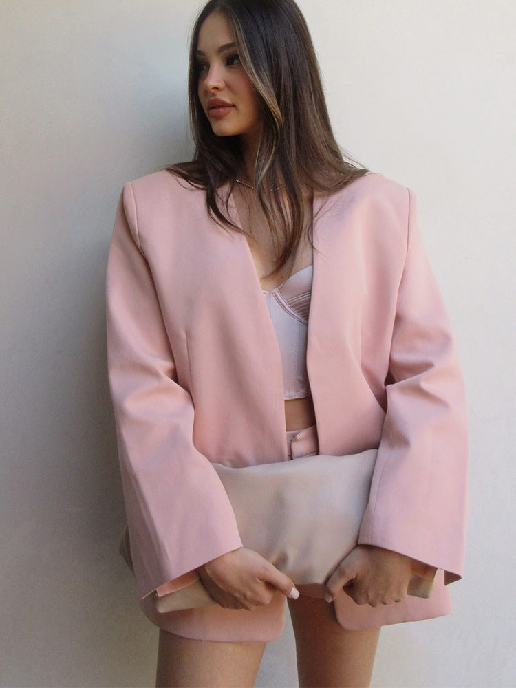 Damer oversized Blazerjacka i minimalistisk design Mirla-Eva Jonsson