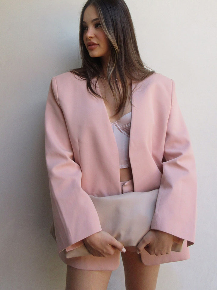Damer oversized Blazerjacka i minimalistisk design Mirla-Eva Jonsson