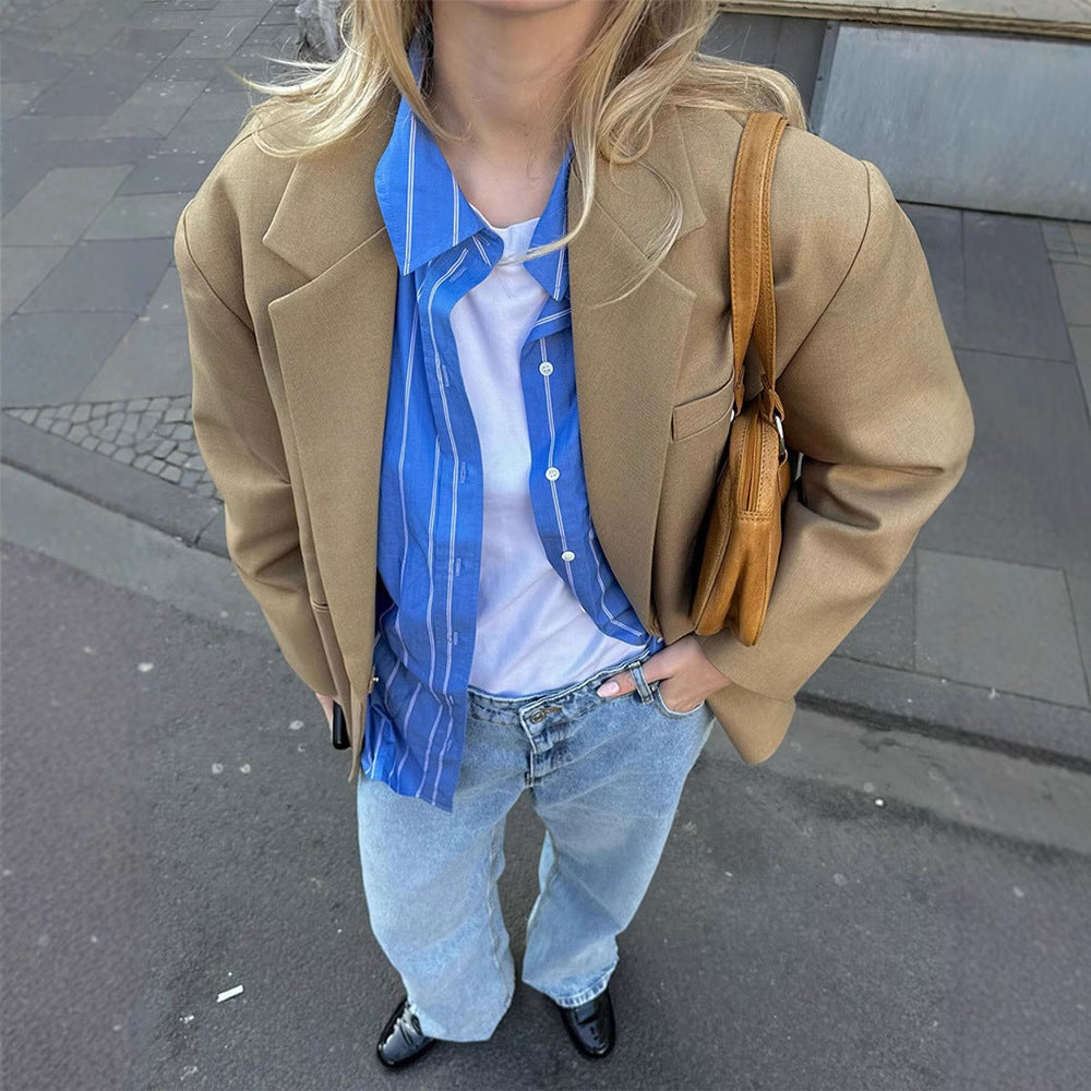 Damer oversized Blazerjacka med modern passform Mirla-Eva Jonsson