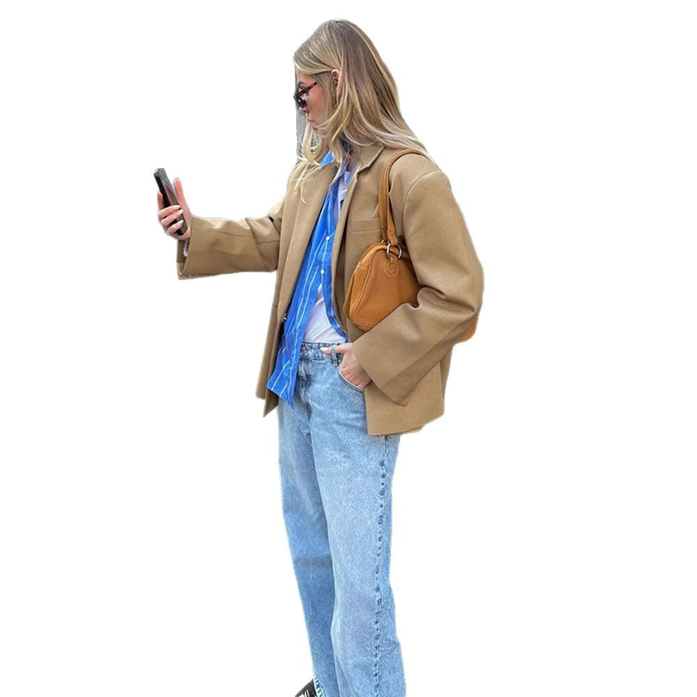 Damer oversized Blazerjacka med modern passform Mirla-Eva Jonsson