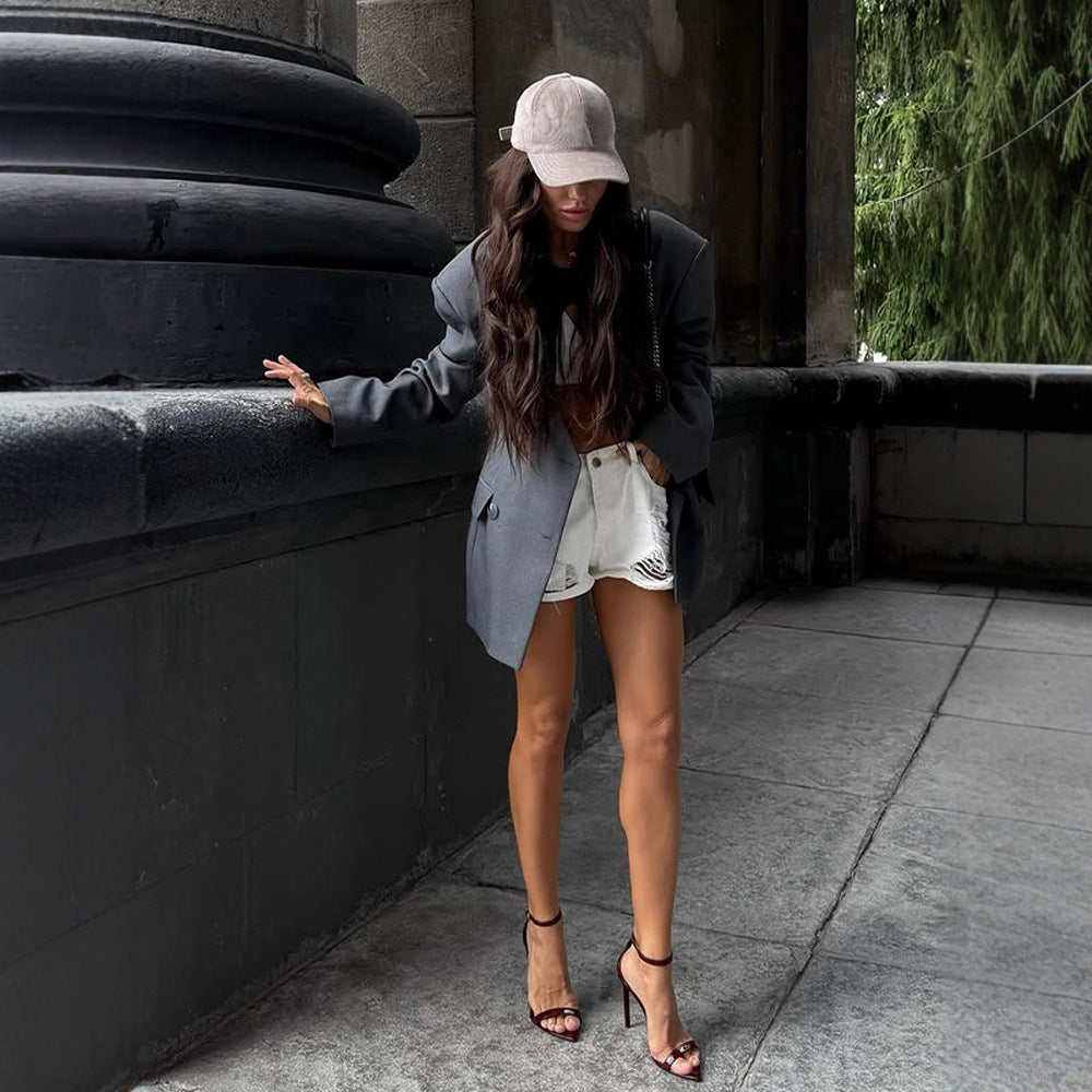 Damer oversized Blazerjacka med modersnitt Eva Jonsson-Eva Jonsson