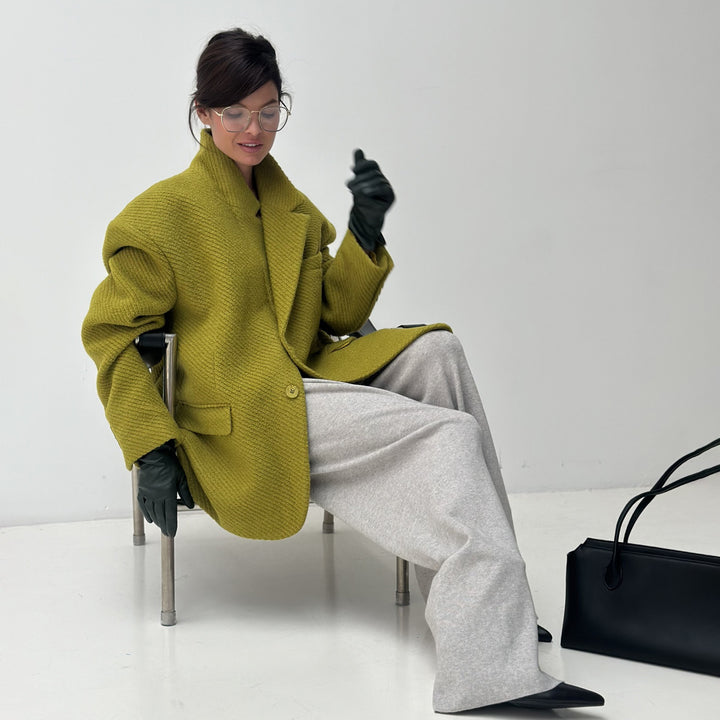 Damer oversized Boucle-Blazer Mirla-Eva Jonsson