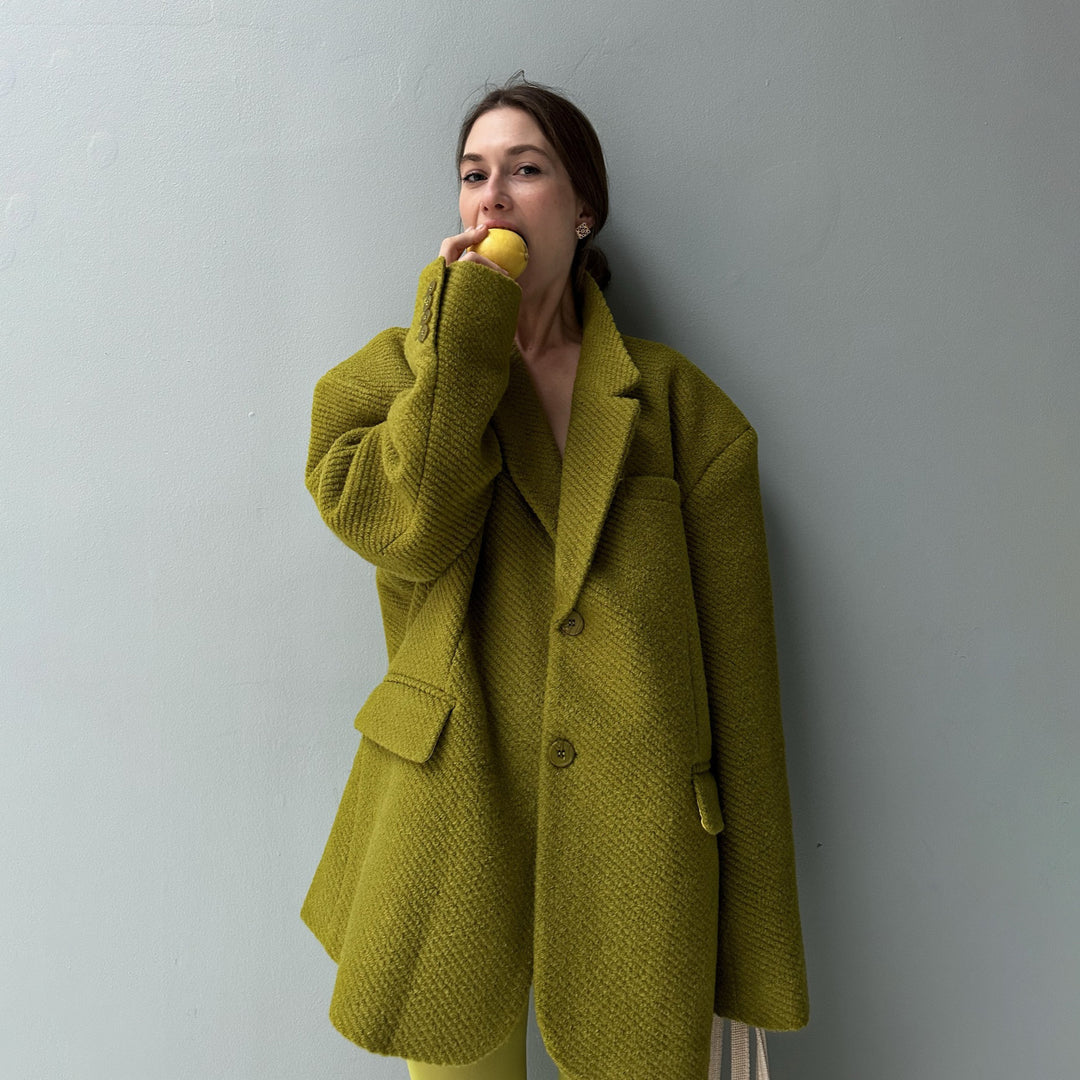 Damer oversized Boucle-Blazer Mirla-Eva Jonsson