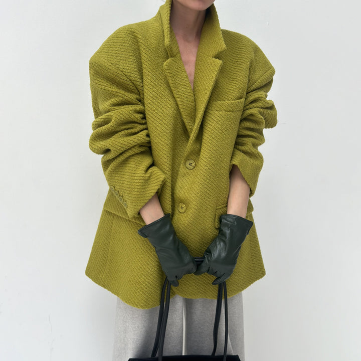 Damer oversized Boucle-Blazer Mirla-Eva Jonsson