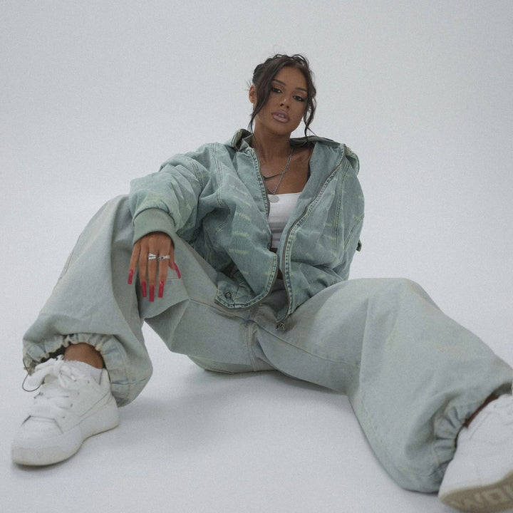 Damer oversized Denimjacka Mirla-Eva Jonsson