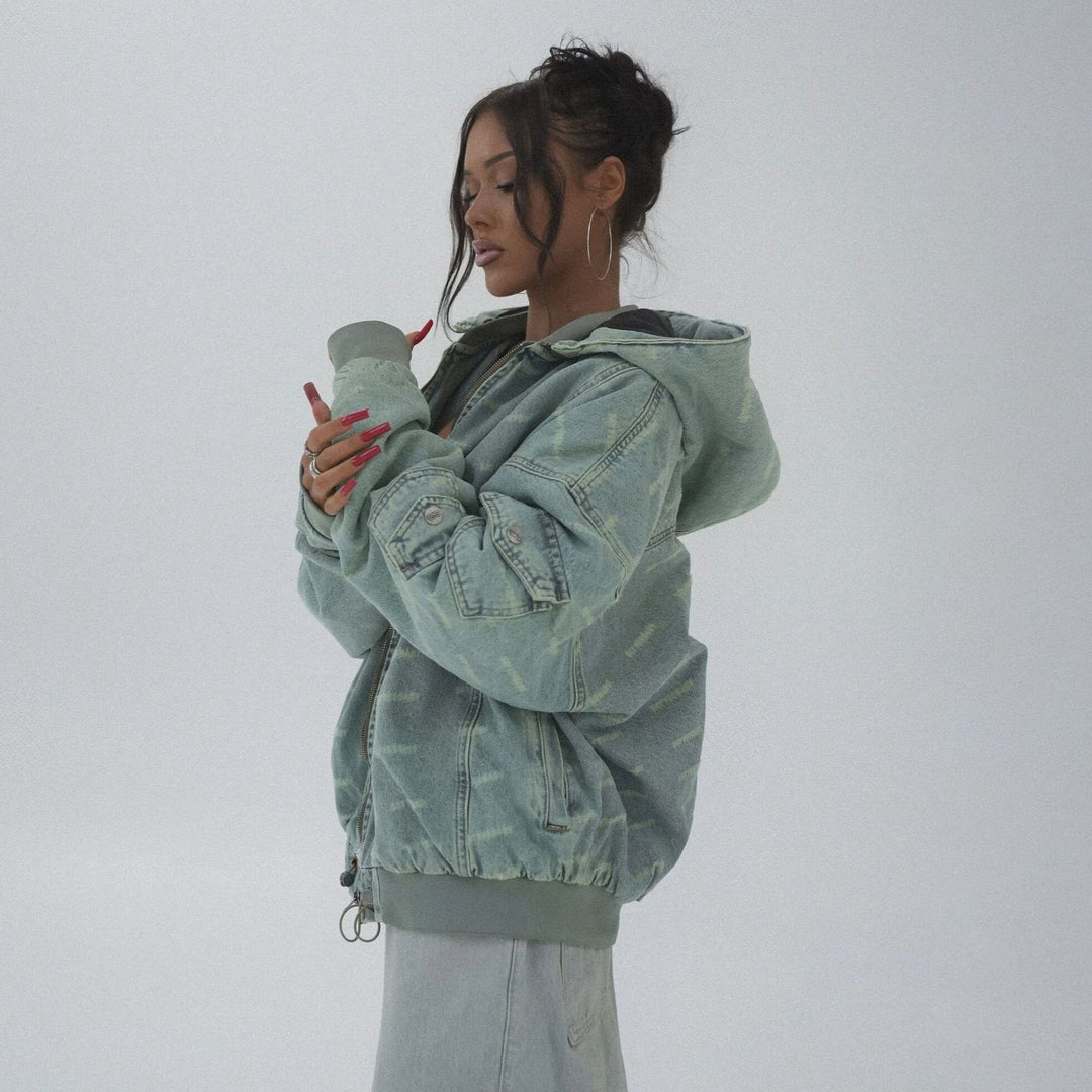 Damer oversized Denimjacka Mirla-Eva Jonsson