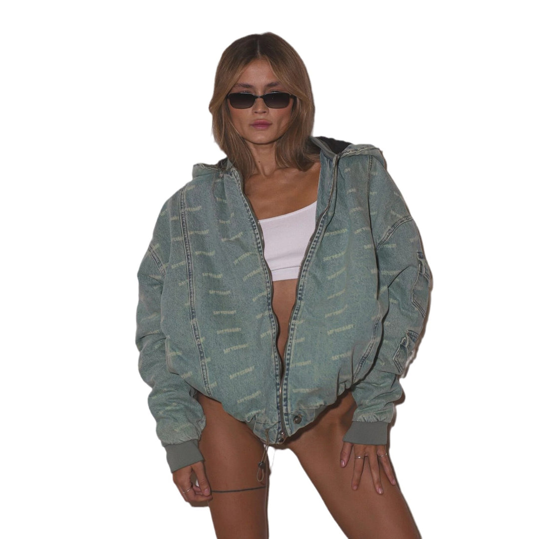 Damer oversized Denimjacka Mirla-Eva Jonsson