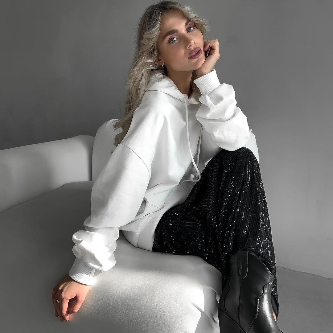 Damer oversized Hoodie Mirla-Eva Jonsson