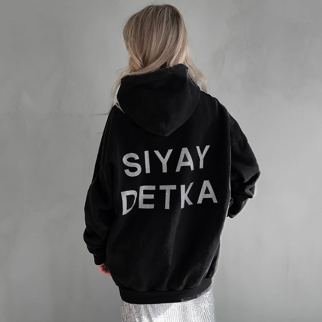 Damer oversized Hoodie Mirla-Eva Jonsson