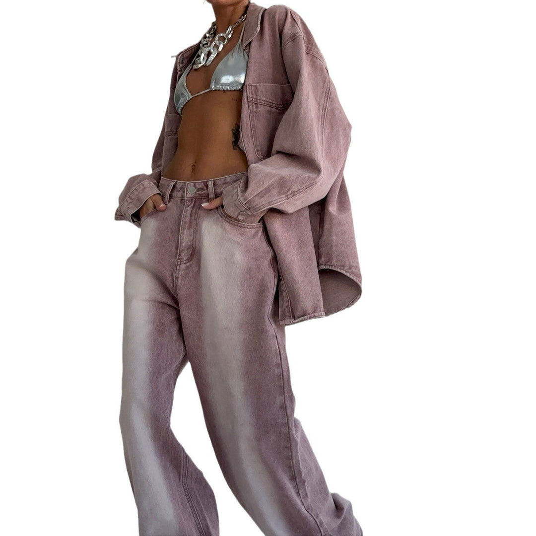 Damer oversized Jeansskjorta Mirla-Eva Jonsson