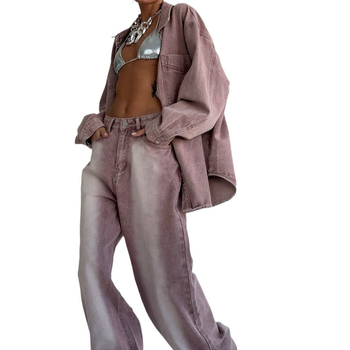 Damer oversized Jeansskjorta Mirla-Eva Jonsson