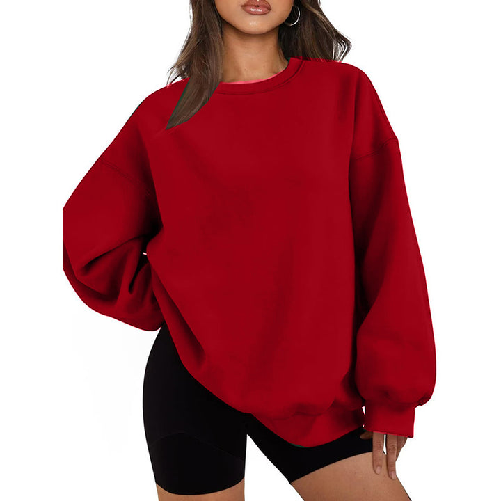 Damer oversized Sweatshirt med avslappnad passform Mirla-Eva Jonsson