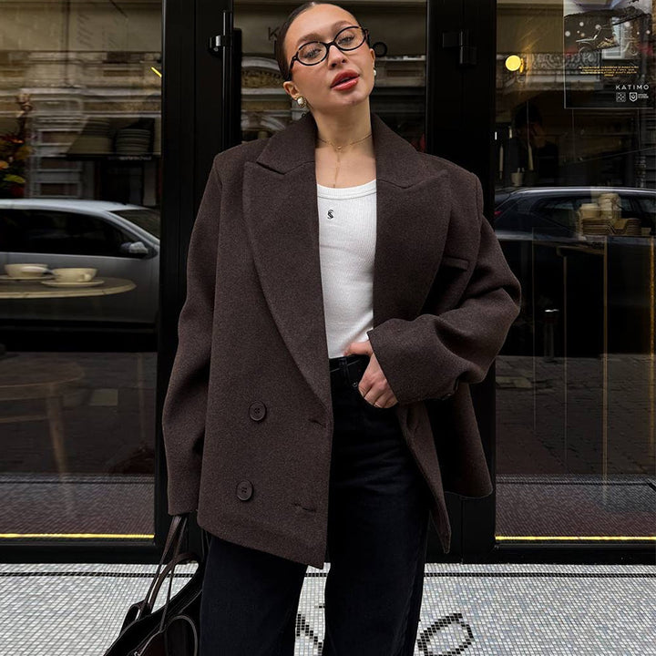 Damer oversized Ullblazer Mirla-Eva Jonsson