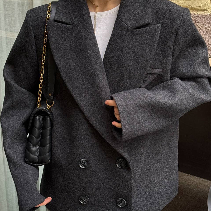 Damer oversized Ullblazer Mirla-Eva Jonsson