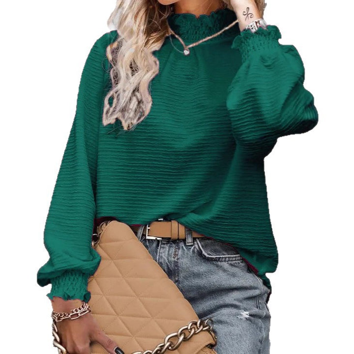 Damer oversized blus med volanger Mirla-Eva Jonsson