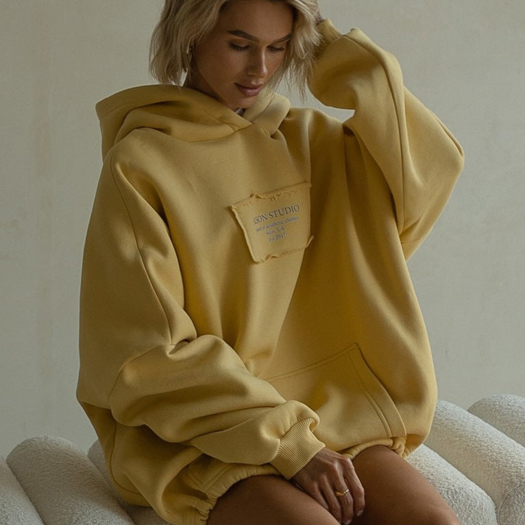 Damer oversized hoodie Mirla-Eva Jonsson