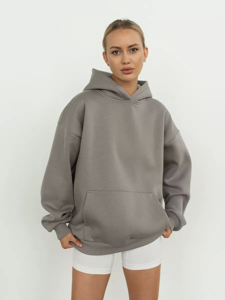 Damer oversized hoodie Mirla-Eva Jonsson