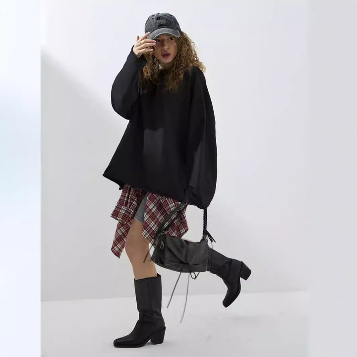 Damer oversized långärmad tröja Mirla-Eva Jonsson
