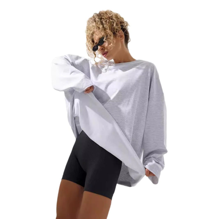 Damer oversized långärmad tröja Mirla-Eva Jonsson