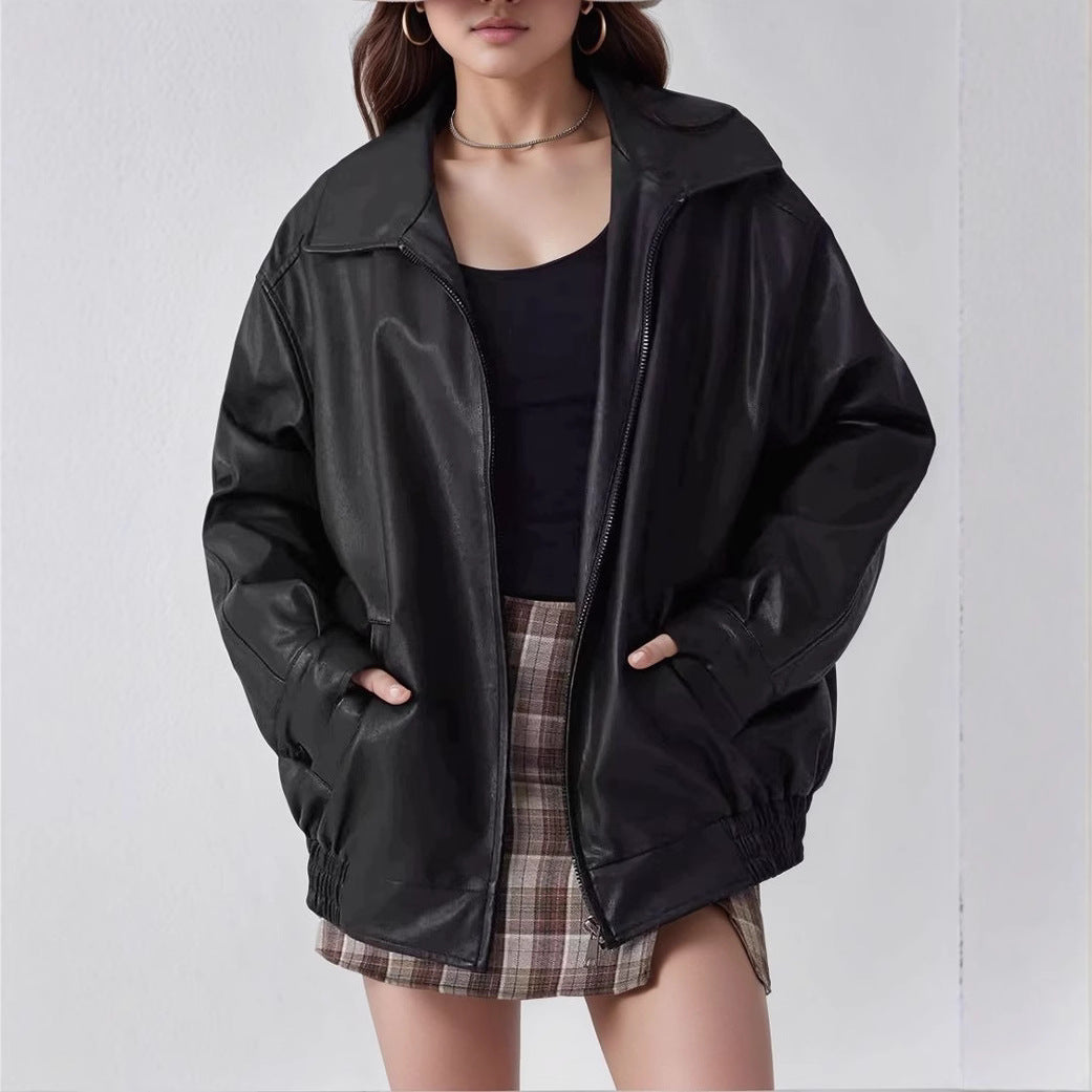 Damer oversized övergångsjacka med modern skärning Mirla-Eva Jonsson