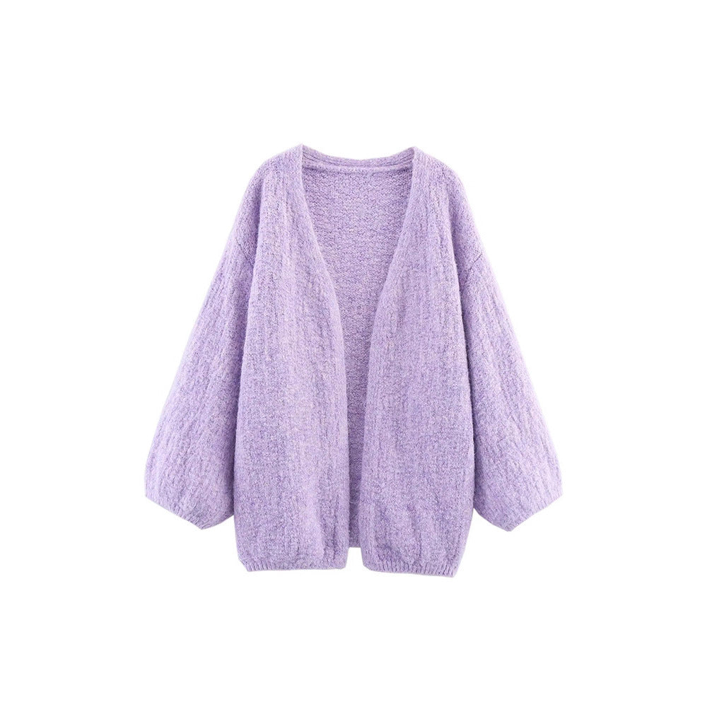 Damer oversized stickad jacka Mirla-Eva Jonsson