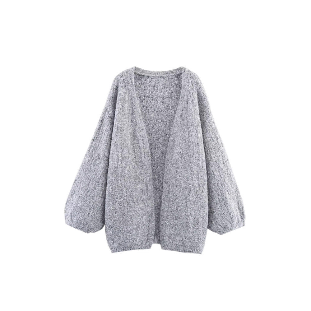 Damer oversized stickad jacka Mirla-Eva Jonsson