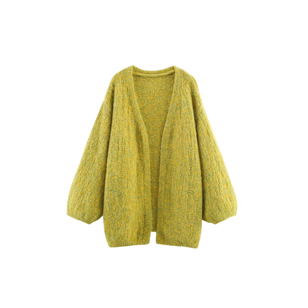 Damer oversized stickad jacka Mirla-Eva Jonsson