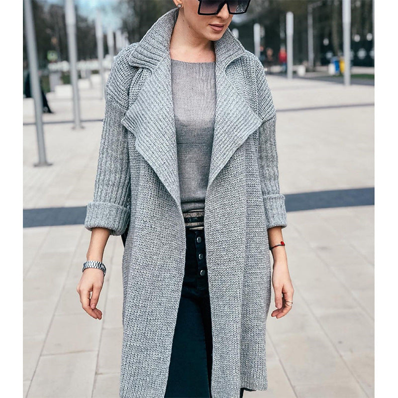 Damer oversized stickad kappa Eva Jonsson-Eva Jonsson