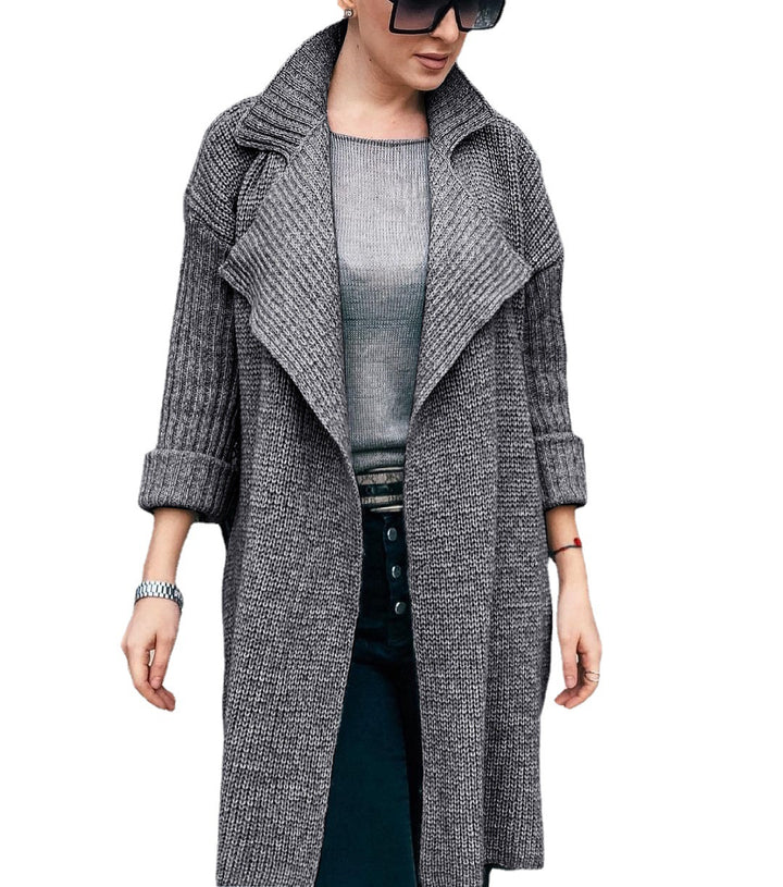 Damer oversized stickad kappa Eva Jonsson-Eva Jonsson