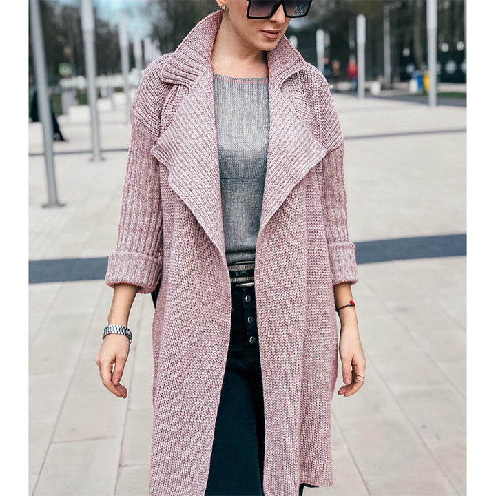 Damer oversized stickad kappa Eva Jonsson-Eva Jonsson