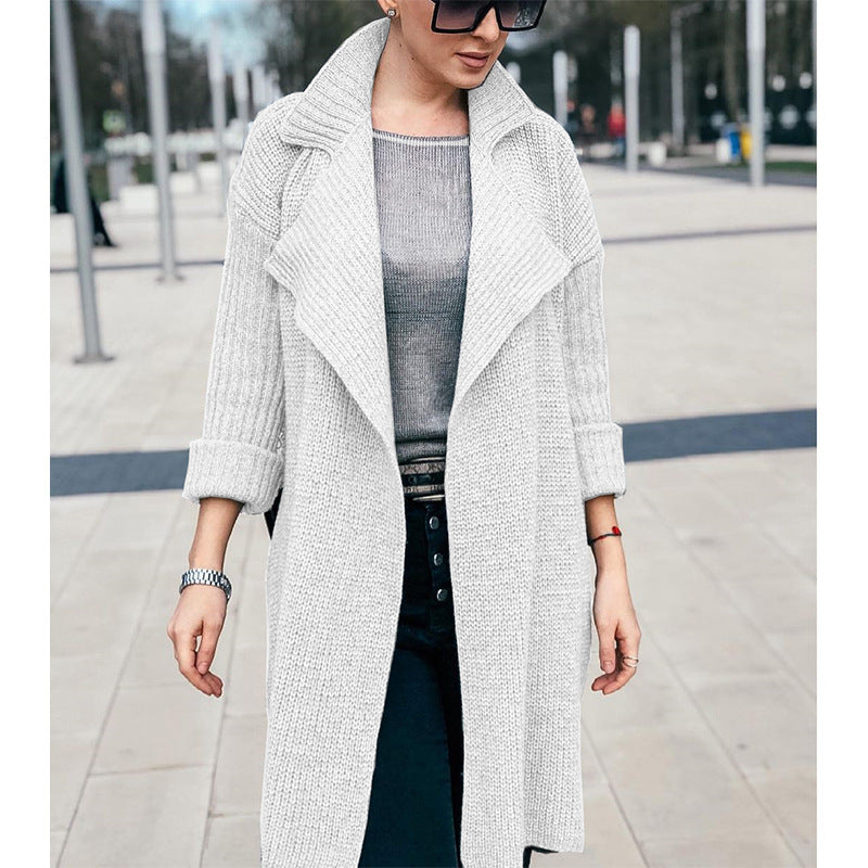 Damer oversized stickad kappa Eva Jonsson-Eva Jonsson