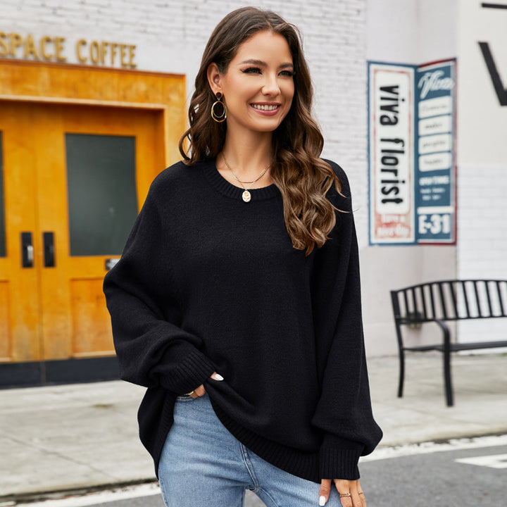 Damer oversized stickad tröja Mirla-Eva Jonsson