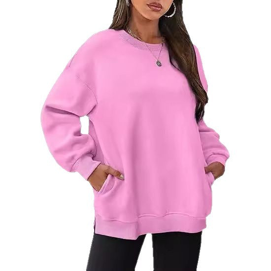 Damer oversized sweatshirt med enkla ärm Mirla-Eva Jonsson