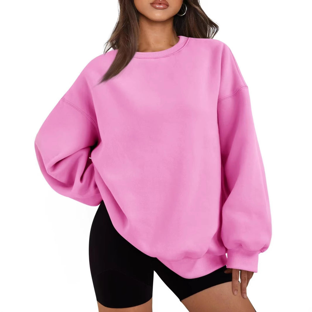 Damer oversized sweatshirt med komfort och voluminösa ärmar Mirla-Eva Jonsson