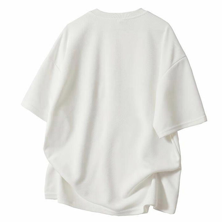 Damer oversized t-shirt med modern passform och dekorativa detaljer Mirla-Eva Jonsson