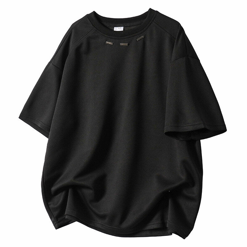 Damer oversized t-shirt med modern passform och dekorativa detaljer Mirla-Eva Jonsson