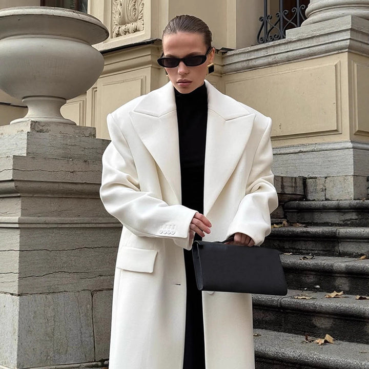 Damer oversized ullkappa Mirla-Eva Jonsson