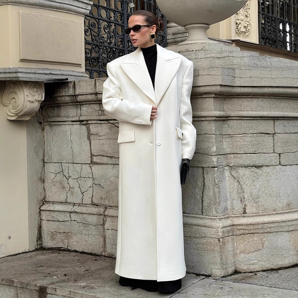 Damer oversized ullkappa Mirla-Eva Jonsson