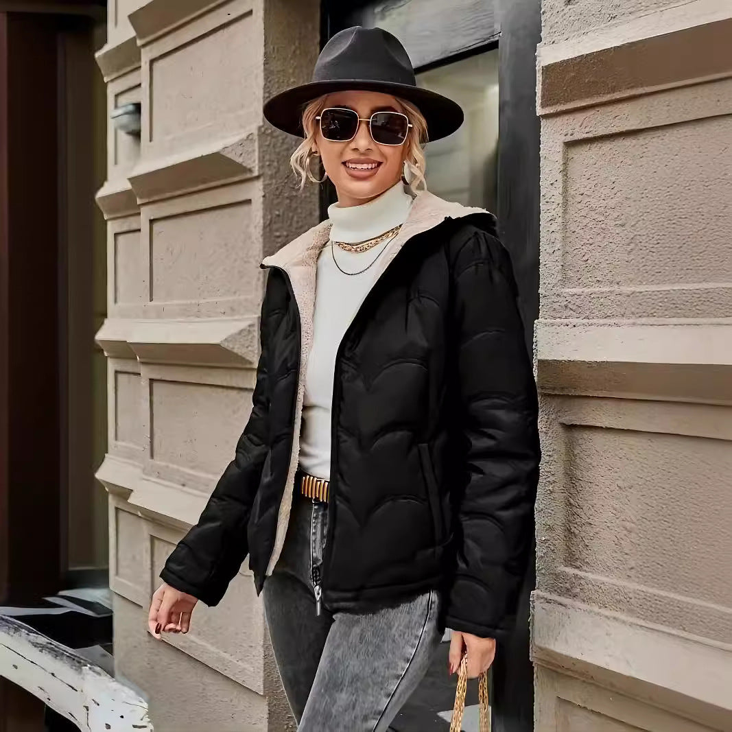 Damer platsbesparande och varma vinterjacka Mirla-Eva Jonsson